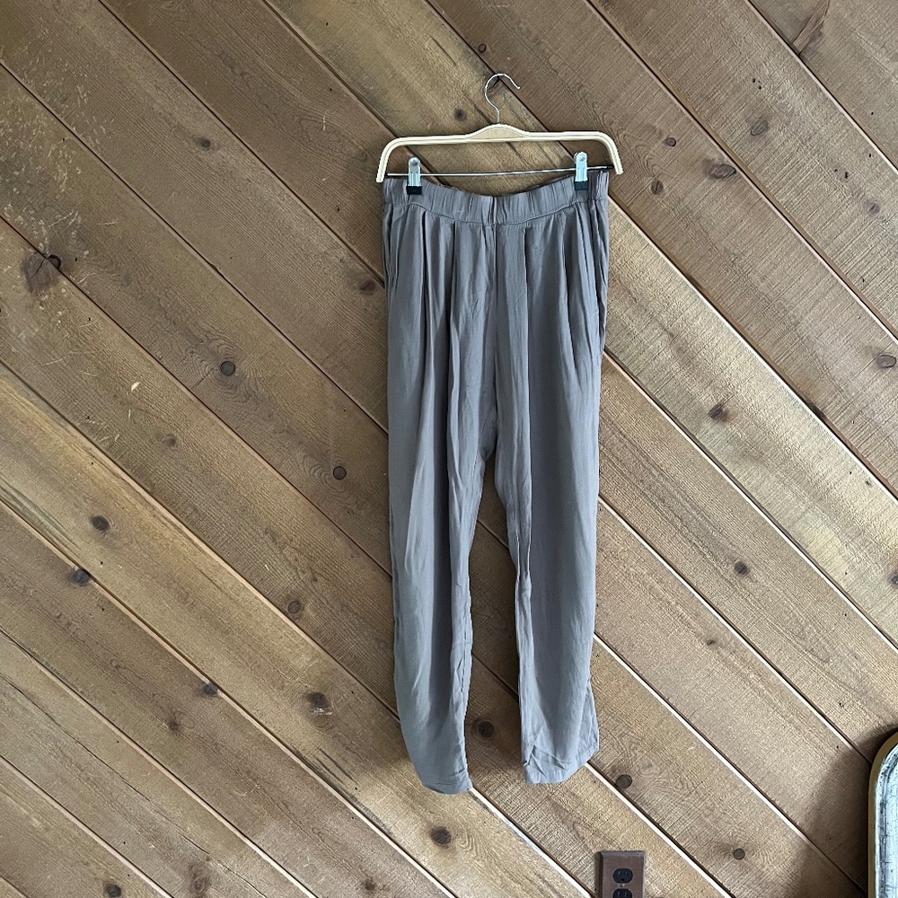 Black Crane Drape Pant, Size Small